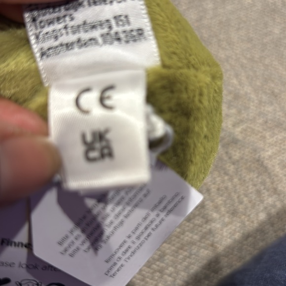 Jellycat Green and White Plush Frog Toy - Picture 11 of 14